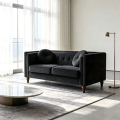 Chesterfield Loveseat 2 Seater Couch For Living Room
