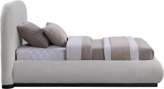 Vaughn - Chenille Bed With Black Base