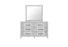 Elsie - 5 Piece Queen Bedroom Set - Light Gray