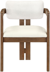 Ravina - Upholstered Dining Chair With Stained Brown Base (Set of 2)