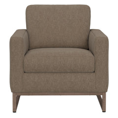 Accent Chair With Track Arm Design