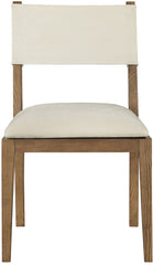 Avon - Linen Textured Performance Fabric Dining Side Chair (Set of 2)