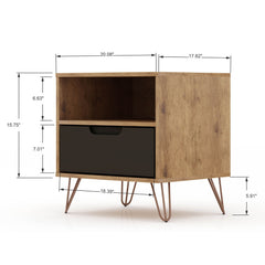 Rockefeller - Nightstand With 1 Drawer