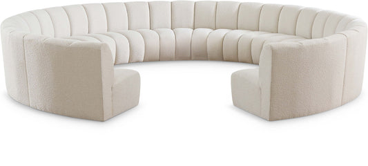 Infinity - 11 Piece Boucle Modular Sectional