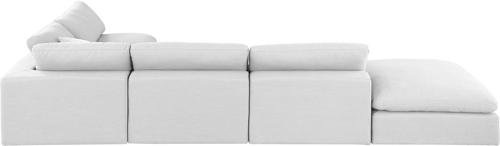 Comfy - 6 Piece Linen Modular Sectional
