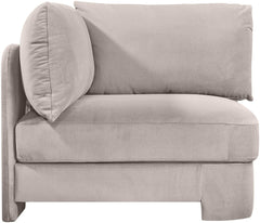 Hammond - Velvet Performance Fabric Upholstered Corner Chair