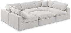 Comfy - 6 Piece Velvet Sectional