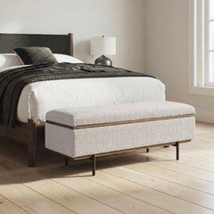 Dettaford Next-Gen Nuvella - Storage Bench - Stone