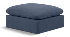 Indulge - Linen Ottoman