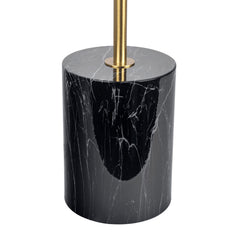 Nova - Hydro Table Lamp With On / Off Switch Double Lamp - Black / Gold / Marble