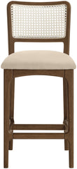 Atrium - Counter Stool With Brushed Brown Base (Set of 2)