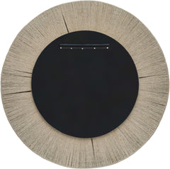 Meadow - Round Jute Rope Framed Mirror