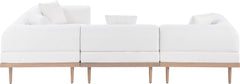Laguna - 4 Piece 106.5" Upholstered Outdoor Patio Modular Sectional
