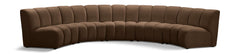Infinity - 5 Piece Velvet Modular Sectional