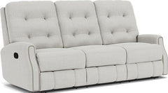 Devon - Reclining Sofa, Nailhead Trim