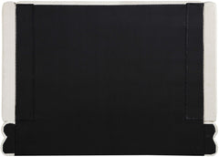 Chandra - Linen Textured Fabric Upholstered Bed