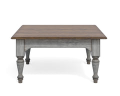 Plymouth - Square Coffee Table - Gray