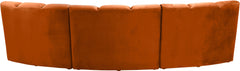 Infinity - 3 Piece Velvet Modular Sectional