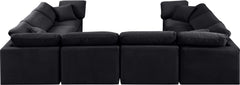 Indulge - Velvet 8 Piece Modular Sectional