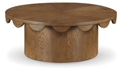 Dahlia - Oak Veneer Table