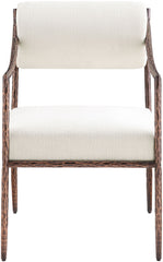 Bastille - Upholstered Dining Arm Chair (Set of 2) - Bronze Frame
