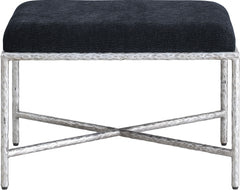 Valley - Bench With Silver Frame