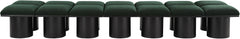 Pavilion - 14 Piece Modular Bench With Black Base