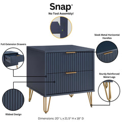 Dumbo - Nightstand With 2 Drawers