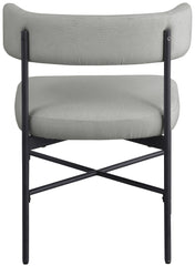 Rivage - Durable Dining Chair With Black Frame (Set of 2)