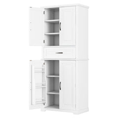 Bathroom Storage Cabinet With Drawer And Adjustable Shelf