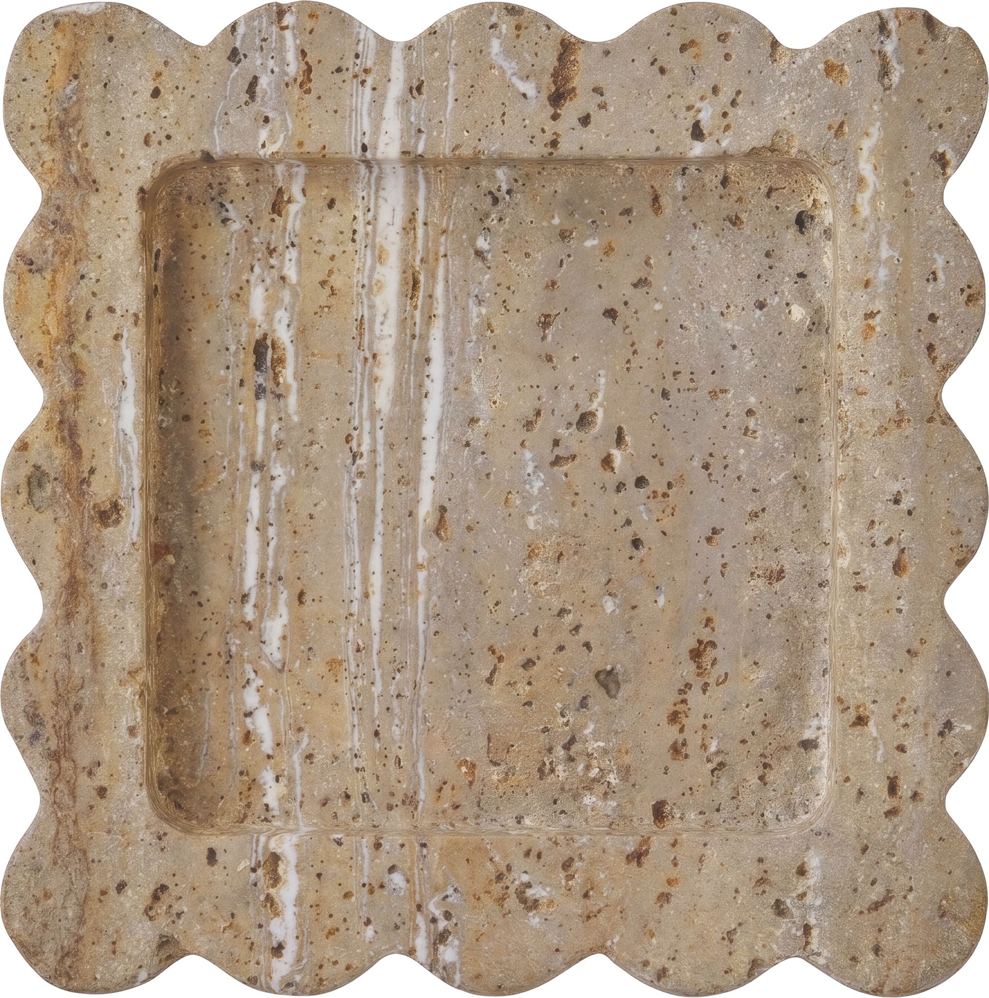 Natalie - Travertine Tray