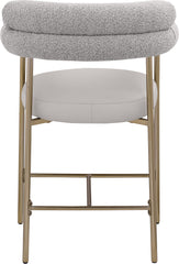 Blake - Counter Stool With Bronze Legs (Set of 2)