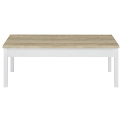 Stacie - 3 Piece Coffee Table Set - Distressed Pine