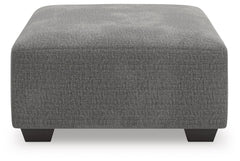 Seyler Lane - Greystone - Oversized Accent Ottoman