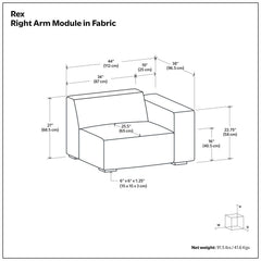 Rex - Sofa Module
