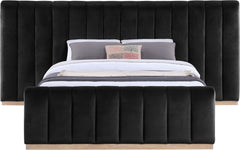 Amara - Velvet Upholstered Bed