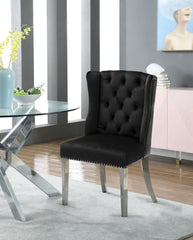 Suri - Dining Chair with Chrome Legs (Set of 2)