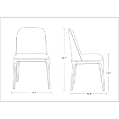 Courding - Dining Chair - Tan