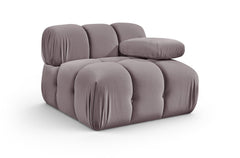 Orin - Velvet Performance Fabric Upholstered Modular Chair