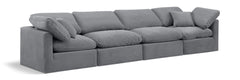 Indulge - Velvet 4 Seat Modular Sofa