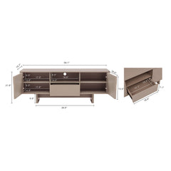 Ella - TV Stand With Adjustable Shelves