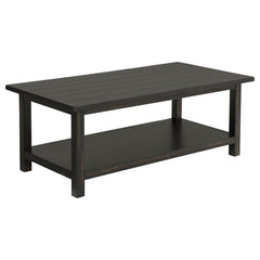 Payne - Wood Coffee Table with Shelf