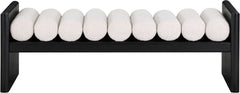 Waverly - Bench With Black Frame