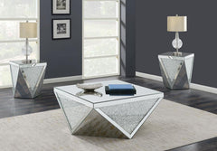 Amore - Mirrored Coffee Table Set