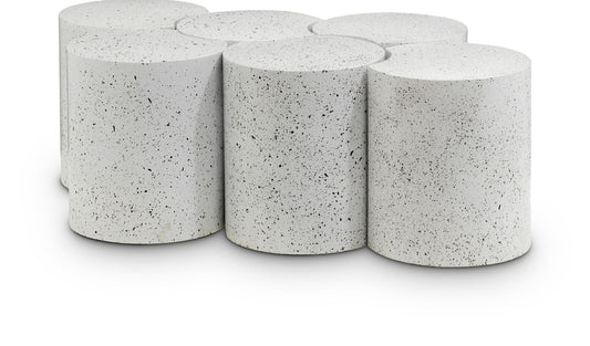 Dimple - 6 Piece Modular Coffee Table - Terazzo Finish