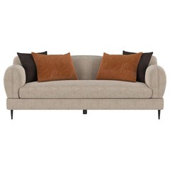 Jade - Chenille Upholstered Modern Track Arm Sofa