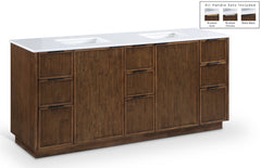 Willard - Engineered Stone And Solid Wood Bathroom Vanity