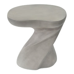 Twisted Sculptural Side Table Indoor / Outdoor