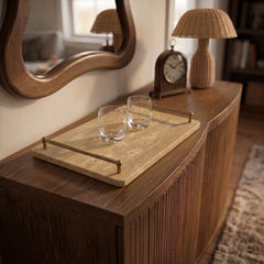 Nathan - Travertine Tray