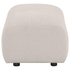 Burnett - Chenille Upholstered Ottoman